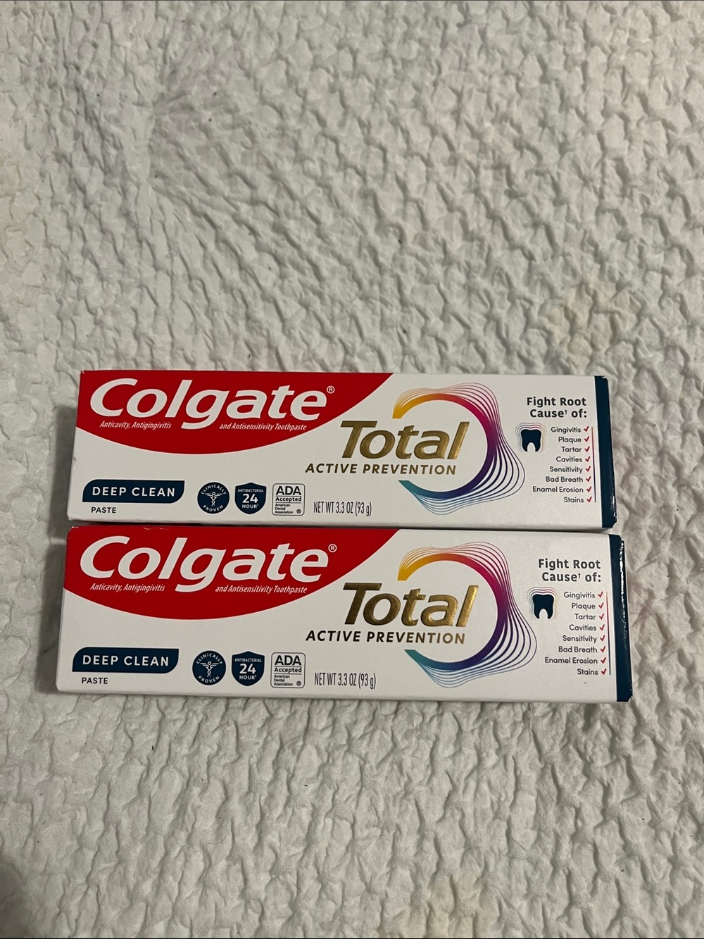 NWT Colgate Total Clean Mint Toothpaste
